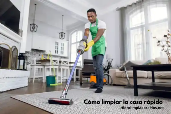 ¿Como hacer la limpieza del hogar mas rapido?